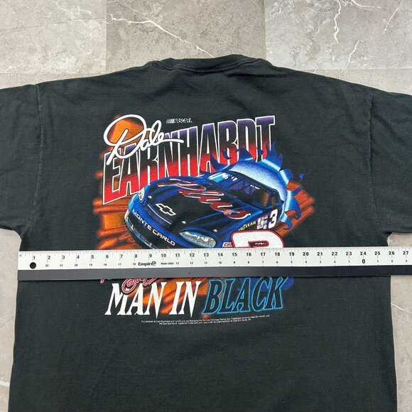 Vintage Dale Earnhardt Graphic Tee Mens 2XL XXL Short Sleeve Nascar Racing Shirt - Picture 6 of 8